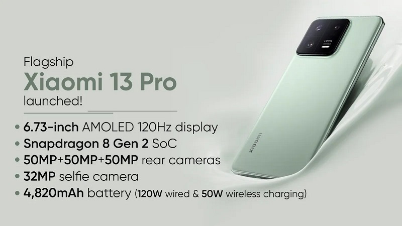 Cấu h&igrave;nh Xiaomi 13 Pro