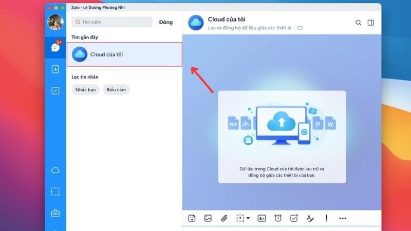 Các tính năng của Zalo trên MacBook hữu ích