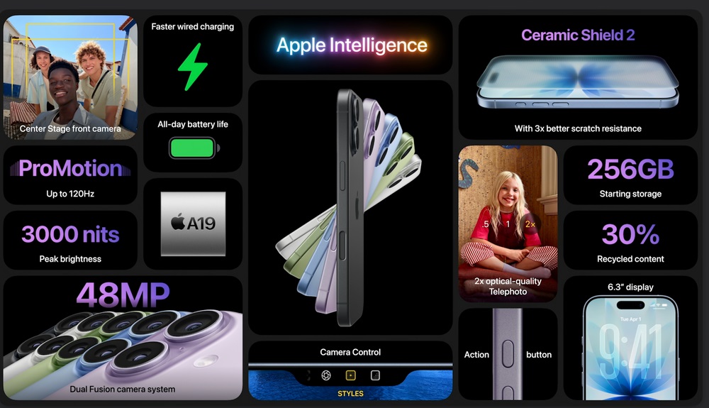 Cấu hình iPhone 17 (Tech-specs) Cấu hình iPhone 17 (Tech-specs)