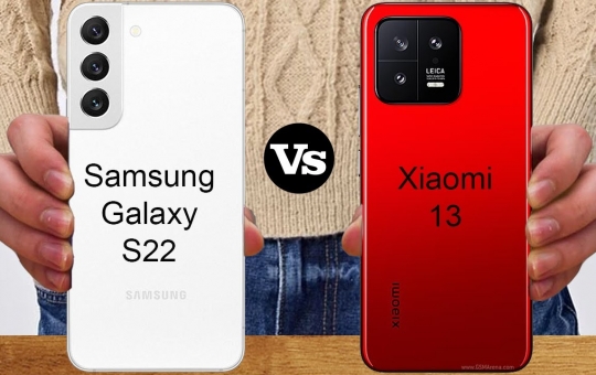 So sánh Xiaomi 13 và Samsung Galaxy S22