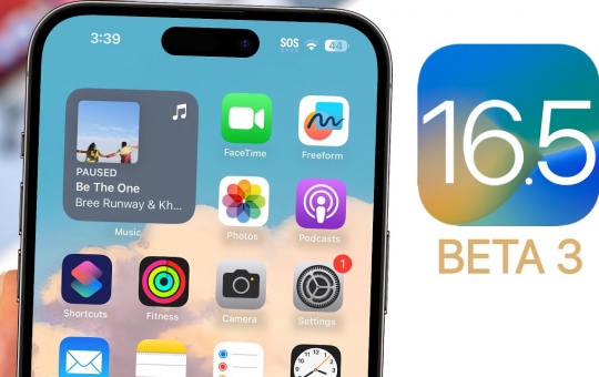 Apple phát hành iOS 16.5 beta 3, nhiều lỗi được vá, mời anh em trải nghiệm