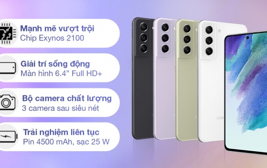 Samsung Galaxy S21 FE 5G - smartphone xứng tầm dành cho fan Samsung