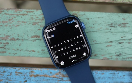 Cách soạn và gửi văn bản trên bàn phím KeyBoard của Apple Watch
