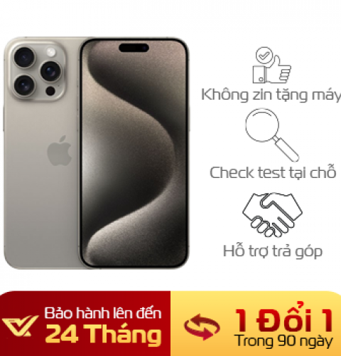 Điện thoại iPhone 15 Pro Max chính hãng Apple
