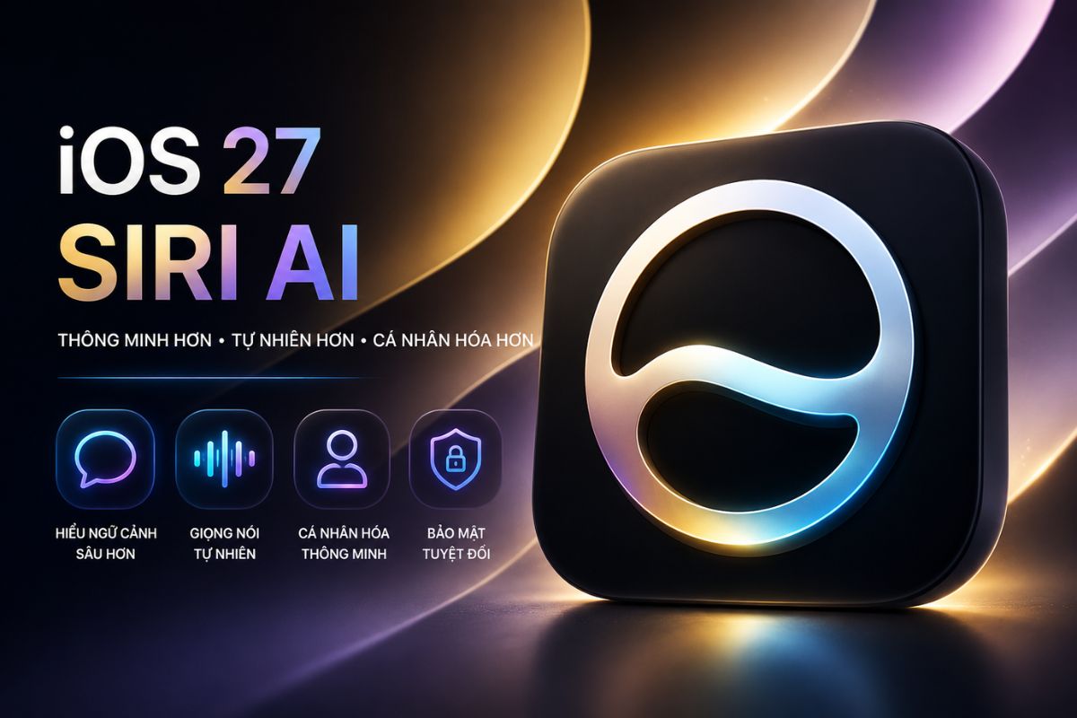 Siri AI v&agrave; Apple Intelligence được n&acirc;ng cấp
